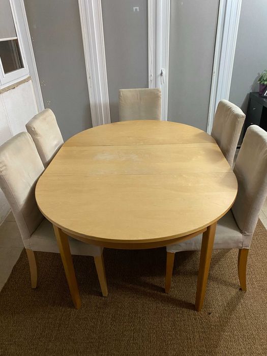 Mesa de jantar + cadeiras