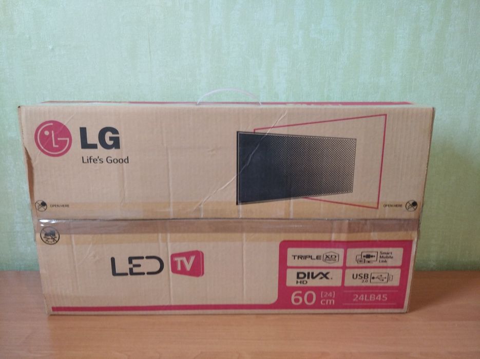 Телевизор LG 24LB450U цифровые тюнеры