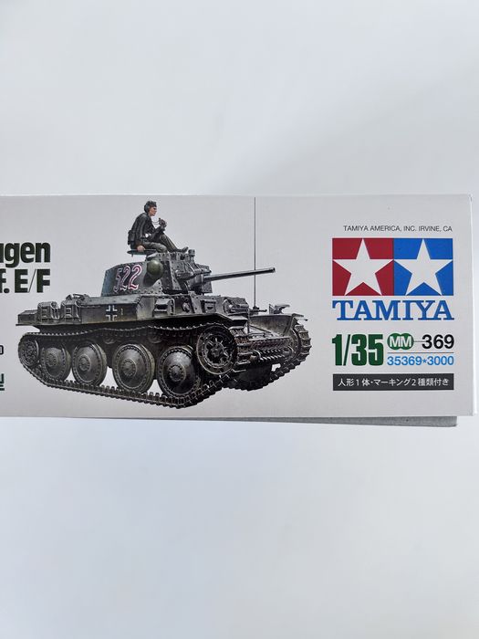 Czołg Panzerkampwagen 38t model Tamiya 35369