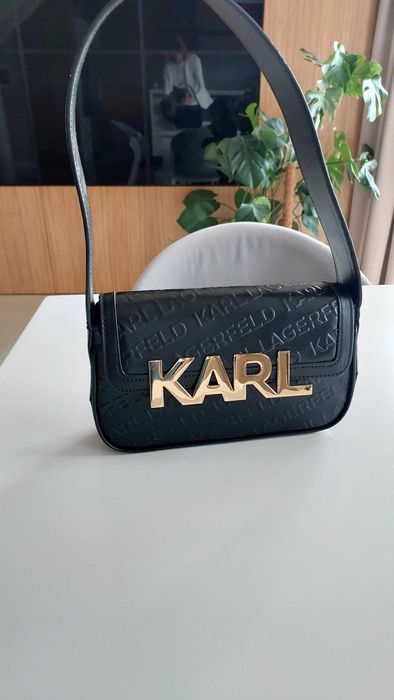 Torebka czarna elegancka karl