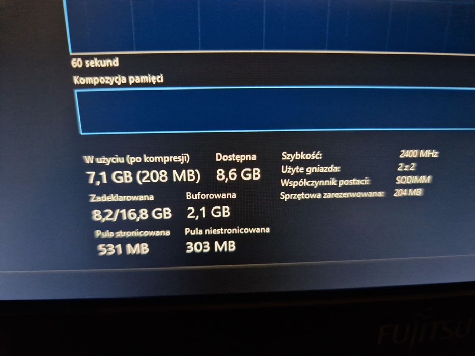 Laptop Fujitsu Siemens u728 i7 8th gen, WIN 11, 16GB RAM, 480 GB SSD