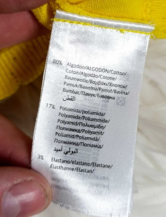 Myroyal bluzka dziewczęca 104 żółta w grochy bawełna NOWA