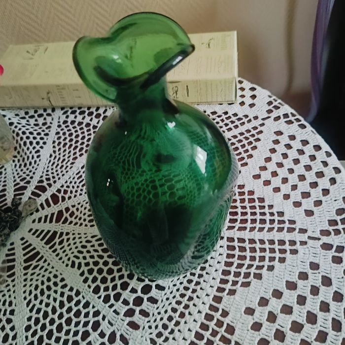 Wazon szklany  popielniczka gratis