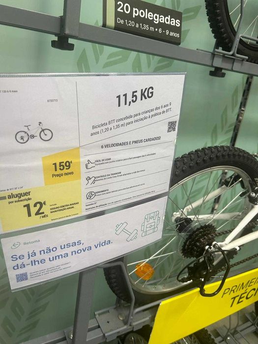 Bicicleta de criança