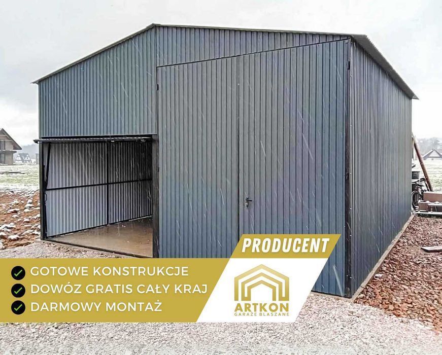 Stalowe hale magazynowe dla gospodarstwa rolnego | Szybka realizacja