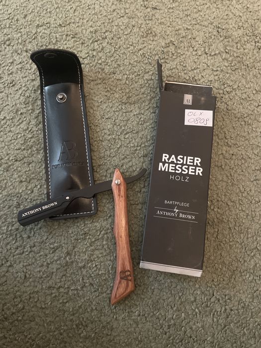 Anthony Brown rasier messer brzytwa 0809