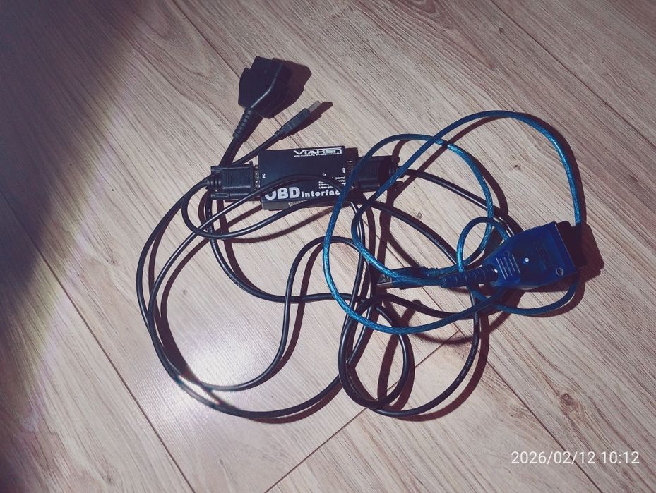 Przewody diagnostyczne obd vag viaken + no name