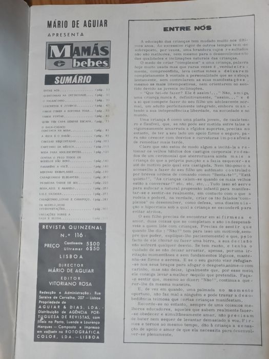 Revista Mamãs e Bebés