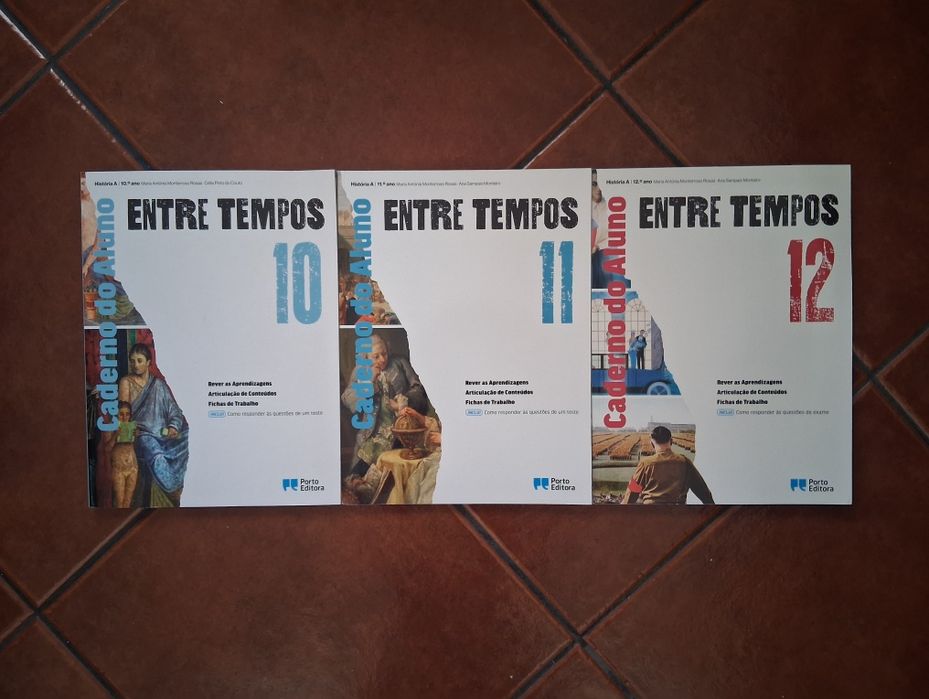 Cadernos de Atividades de História A - 10°, 11° e 12° ano - Novos