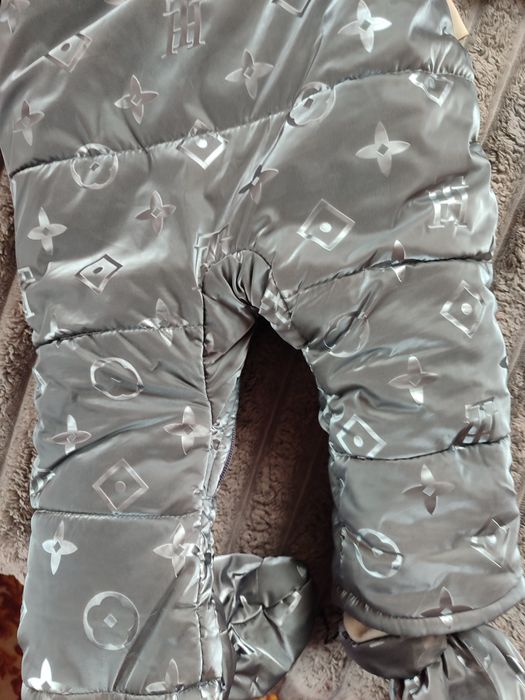 Комбінезон зимовий на овчині 74-80