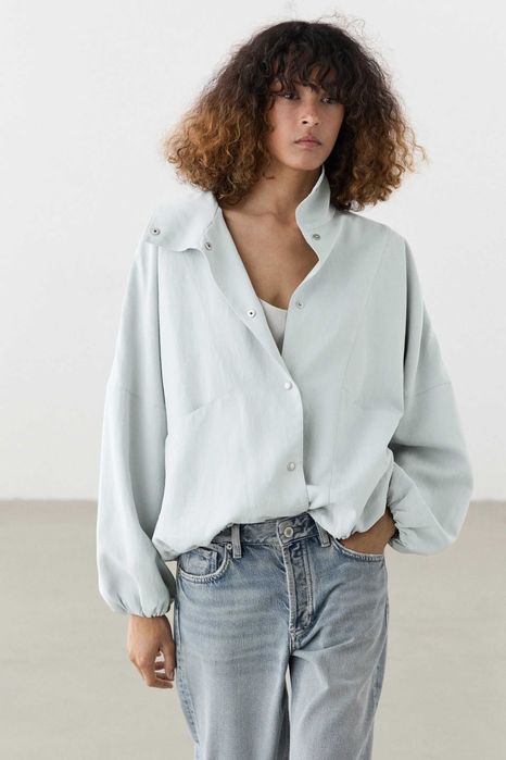 Куртка-бомбер Massimo dutti