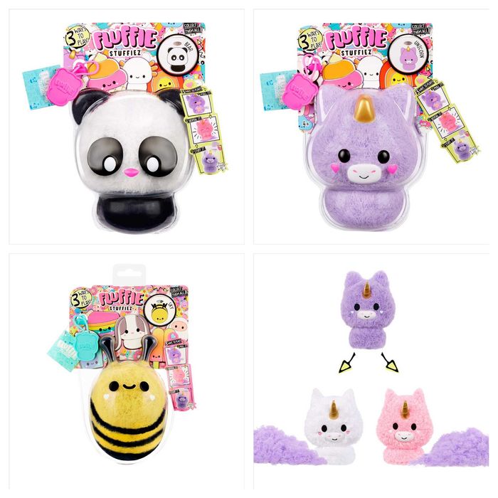 Fluffie Stuffiez Small Plush Панда 593447-5, Єдиноріг 593447-3
