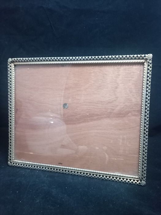 Moldura antiga em latão de grandes dimensões64309587488642120