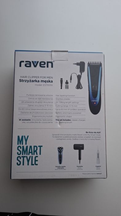 Maszynka do włosów Raven