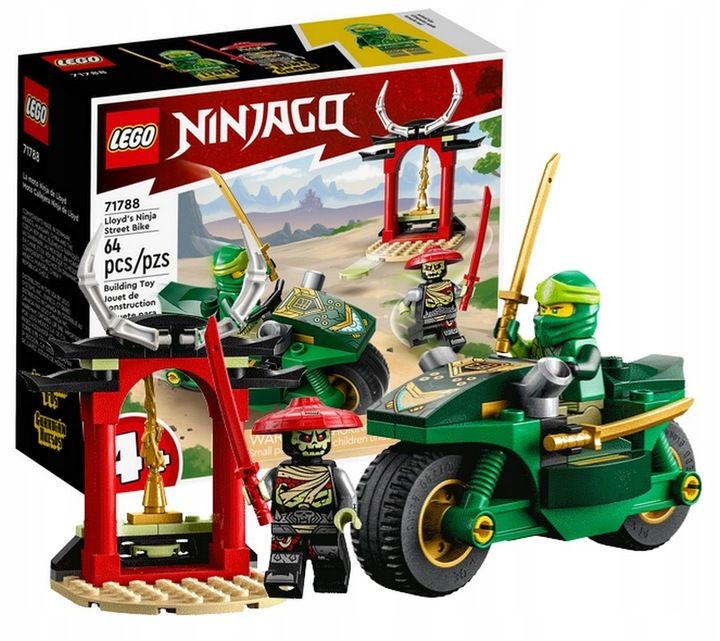 Lego Ninjago 71788 Motocykl Ninja Lloyda Zestaw Klocków Dla Dzieci +4