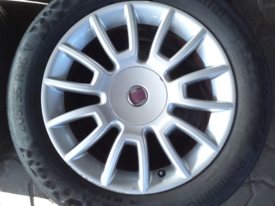 Jantes Fiat Bravo Ii R16 Com Pneus 205/55 Furação 4X98