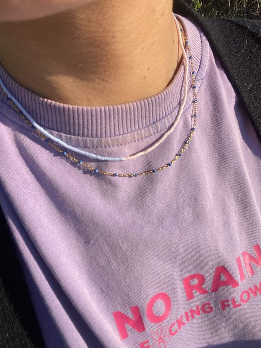 Vendo colar 2 cores (rosa e azul)