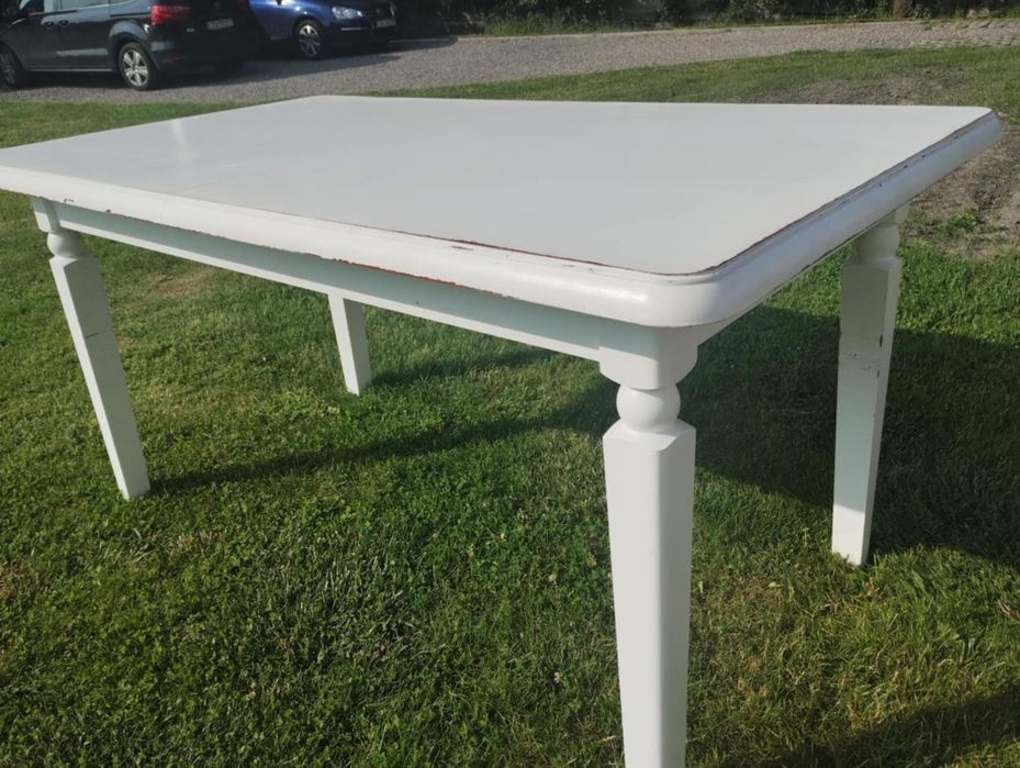 Stół BRW Bawaria - biały