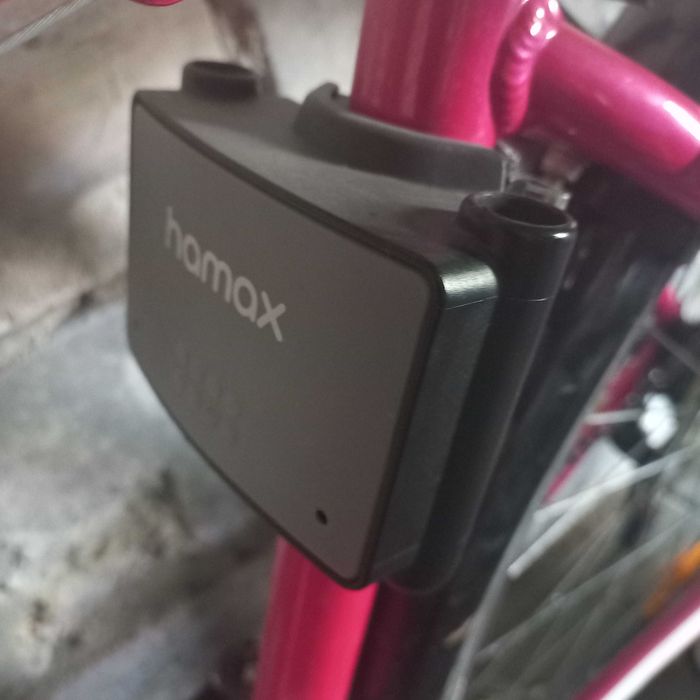 Fotelik rowerowy Hamax plus uchwyt do roweru
