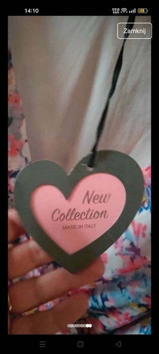 Nowa sukienka w kwiaty