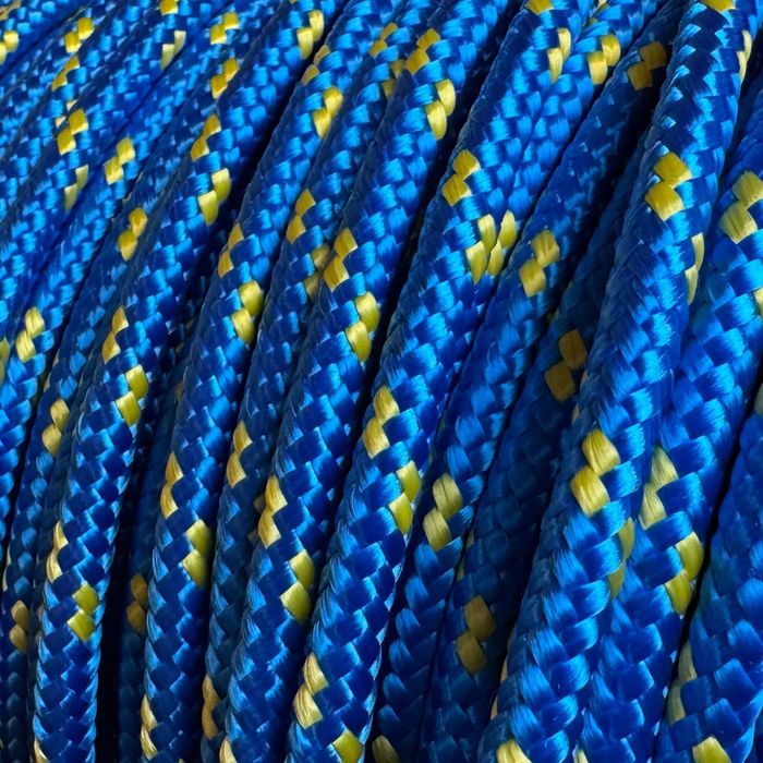 Lina Polipropylenowa 10mm Pleciona linka ŻEGLARSKA sznurek MOCNA 30m