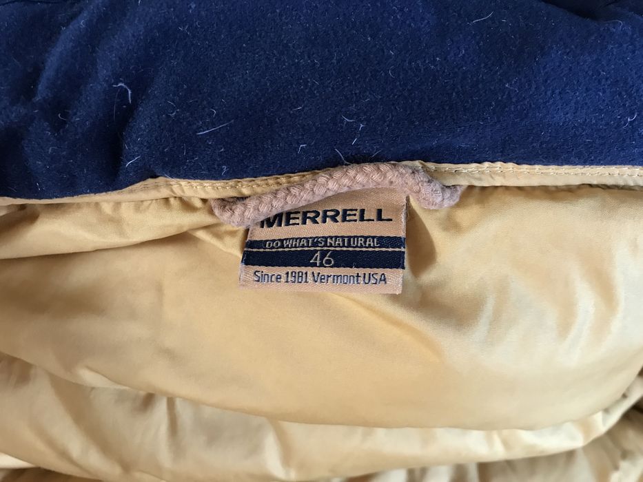 Оригинальный теплющий пуховик Merrell на пуху. Размер М/48