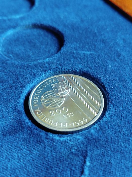 Moeda comemorativa de 200 Escudos- Morte no Mar