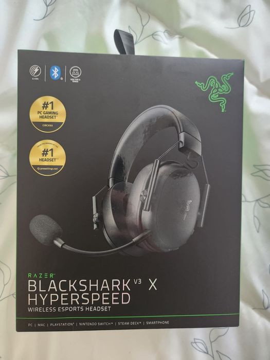 Headset Razed BlackShark V3 X Hyperspeed Wireless