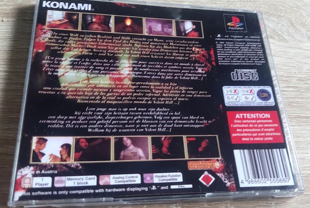 Gra na konsole ps1 Silent Hill