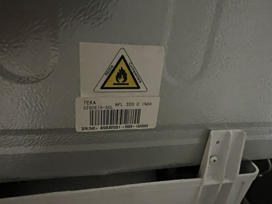 Frigorífico Teka NFL 320 C Inox A+