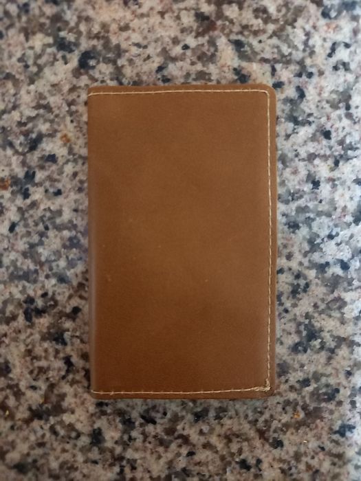 Carteira para cartões em pele