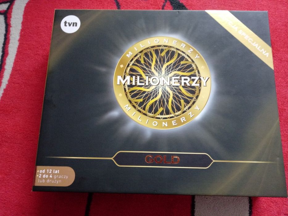 Gra planszowa Milionerzy GOLD Edycja Specjalna