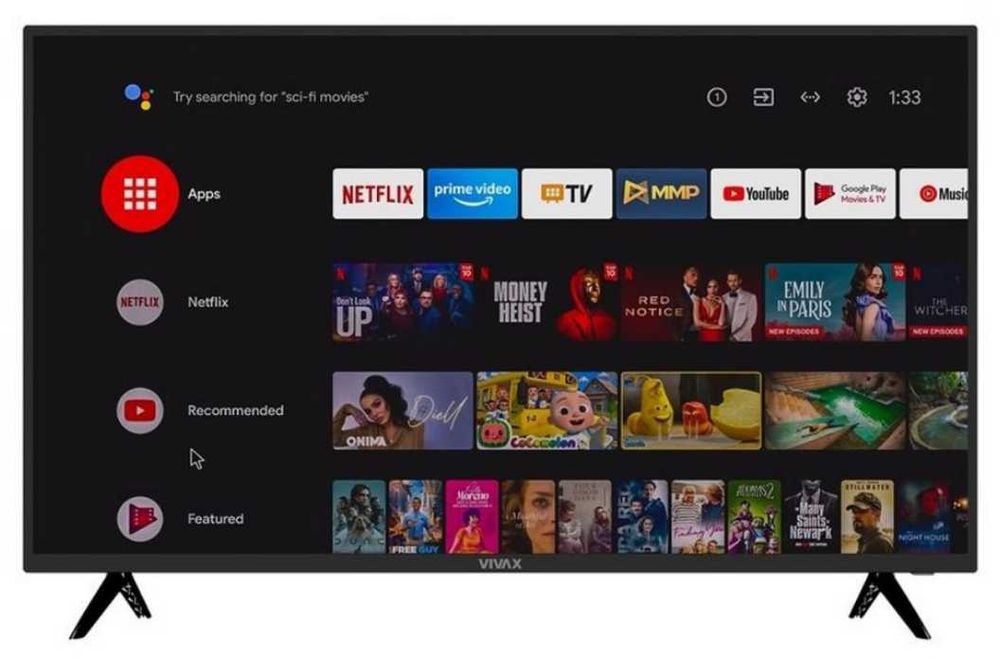 Телевізор Vivax 40", 40LE20K (FullHD, LED, Android)