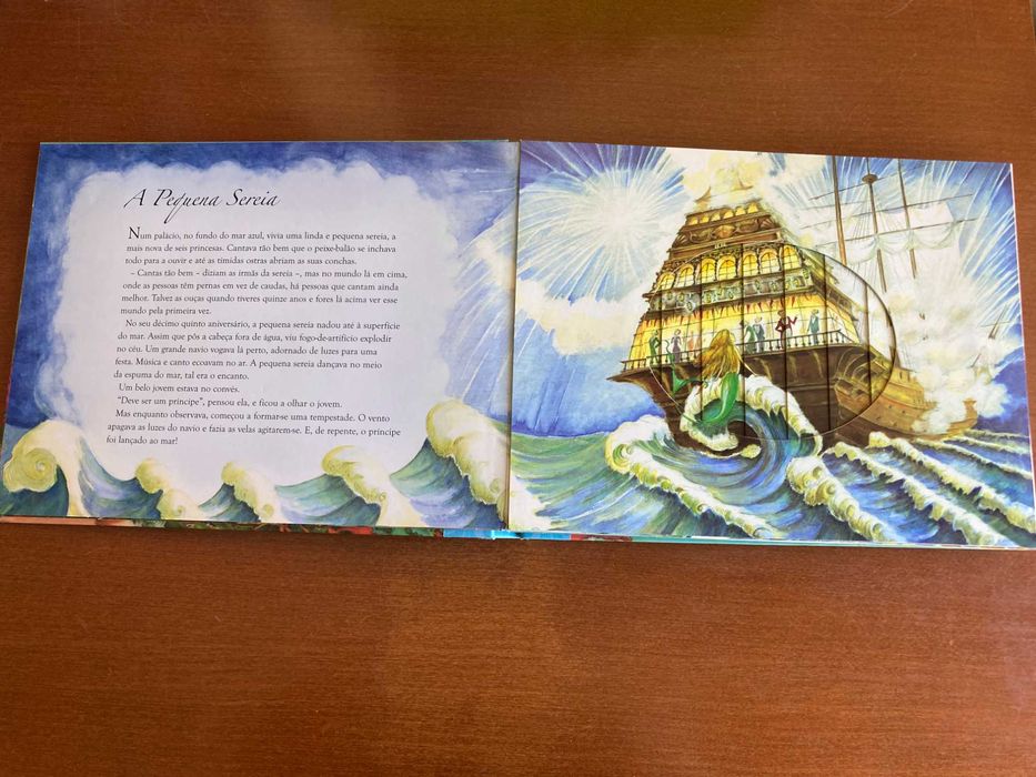 Janela Mágica Contos de Sereias - A Pequena Sereia e A Concha Mágica