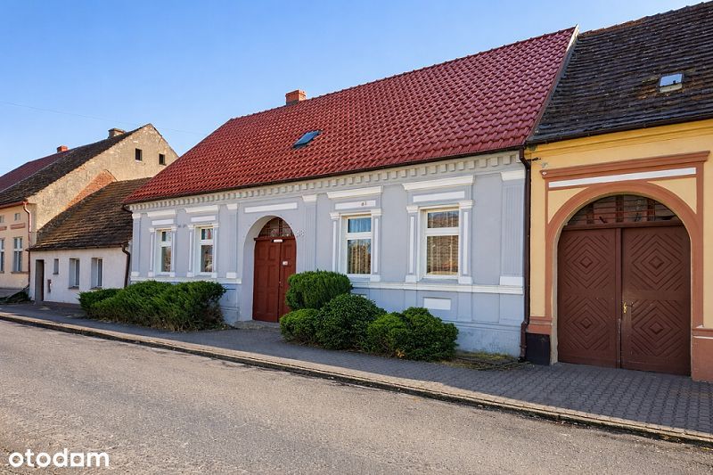 Dom z 2 lokalami w cenie mieszkania. Duża działka 1287 m². Brójce