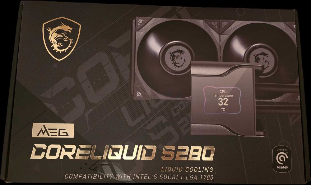 Chłodzenie wodne AIO MSI MEG CoreLiquid S280