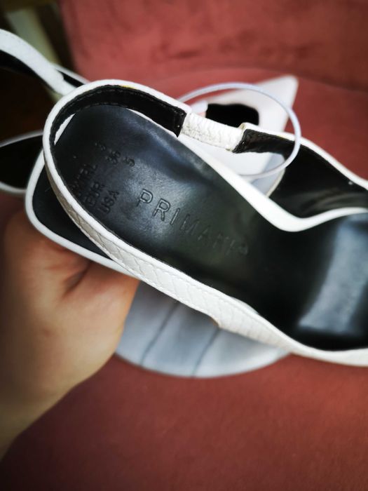 Primark białe buty na obcasie r. 36 nowe