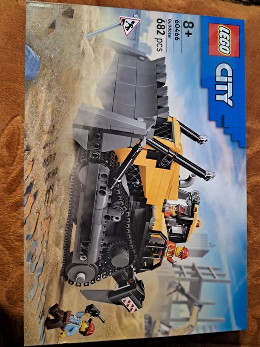 Lego CITY, 8+, 60466, Bulldozer, 682 pcs