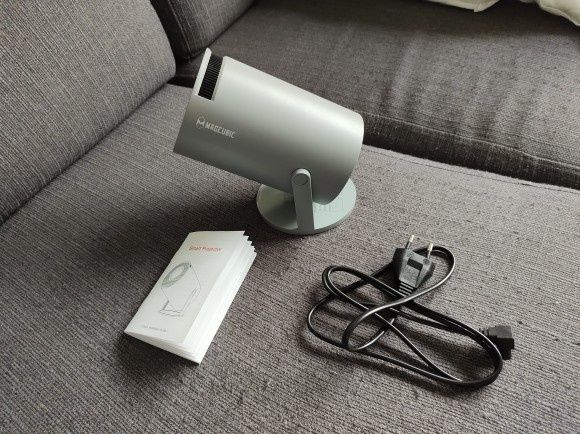 Проектор Magicube HY300PRO,екран HD,яскравість 300ANSI,сірий,Android