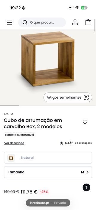 Nichos arrumação tom nogueira