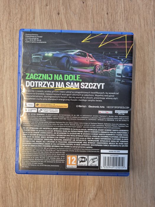 Gra NFS Unbound na PS5