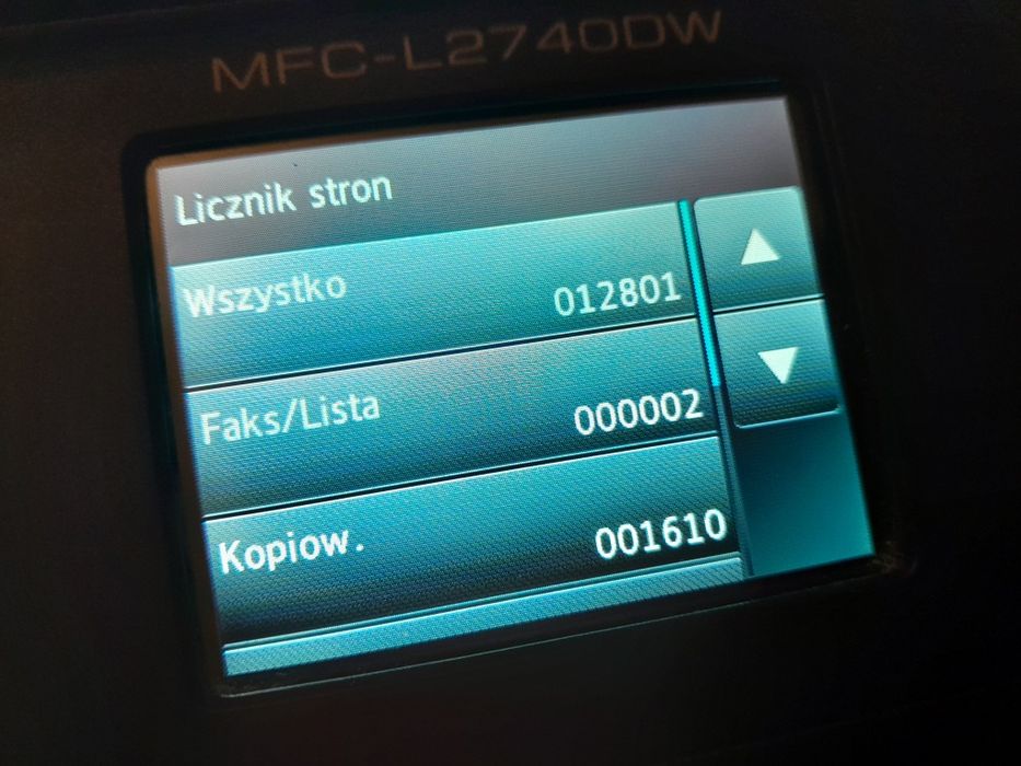 Monochromatyczna drukarka laserowa Brother  MFC-L2740DW