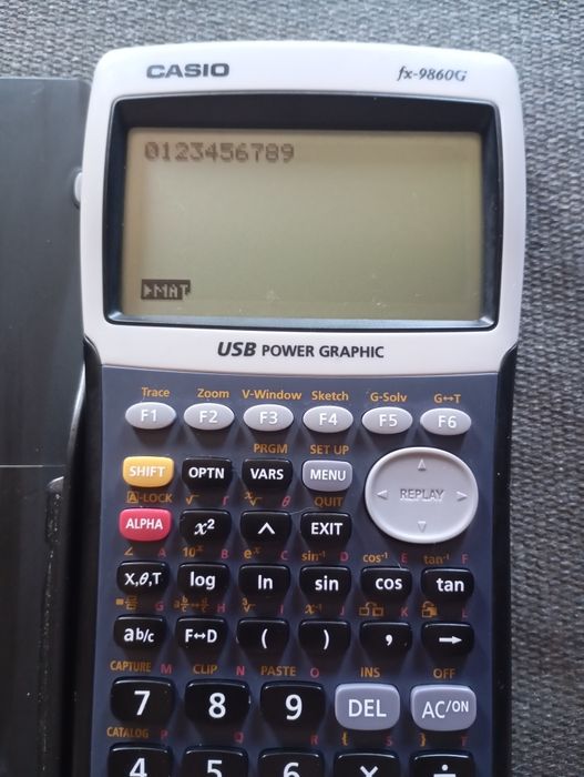 Calculadora Casio Fx 9860G