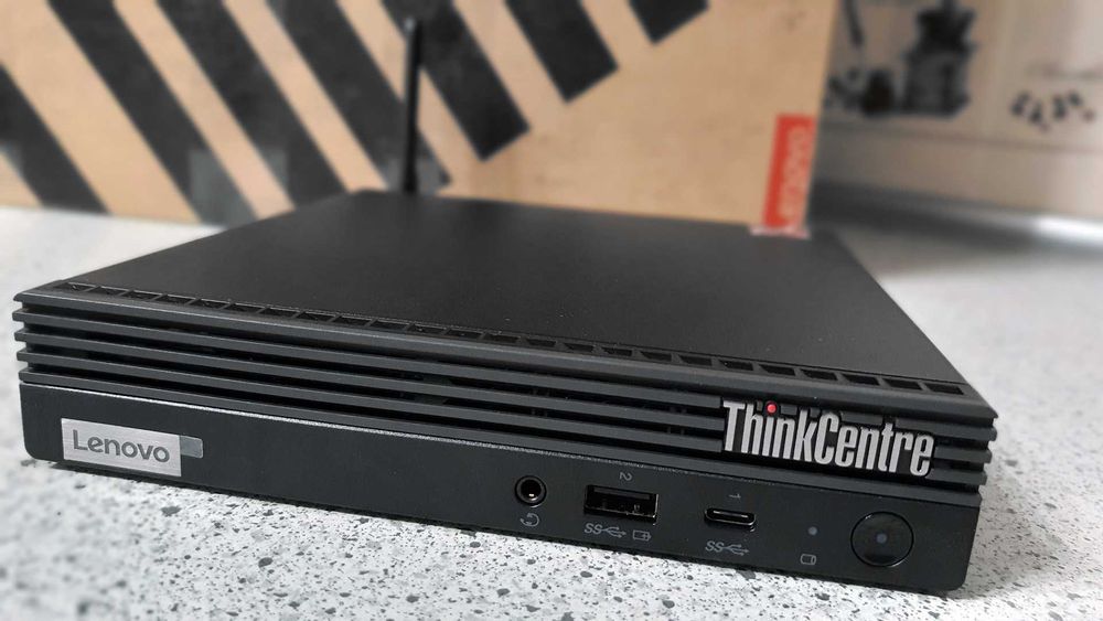 Неттоп Lenovo ThinkCentre M75q Gen 2, Ryzen 5350GE/16GB/256GB/Wi-Fi+BT