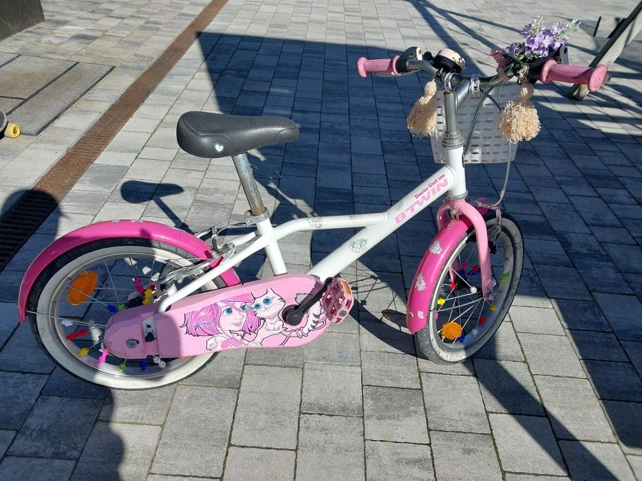 Rowerek dziewczynka Btwin Doctogirl 500 16 cali