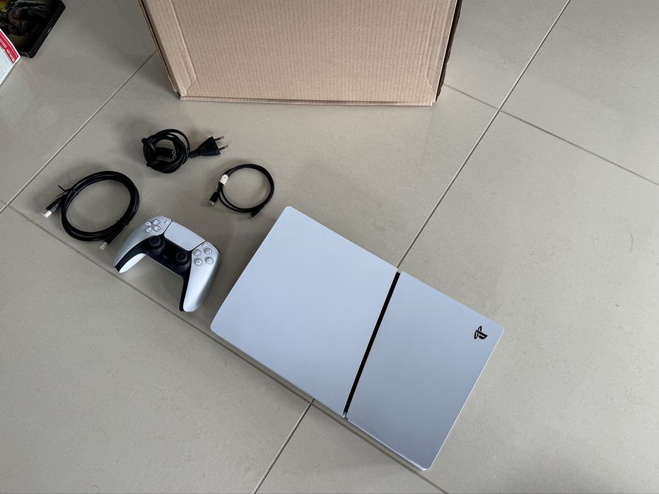 SONY PLAYSTATION SLIM Digital Edition GWARANCJA 11/2027 Zestaw Real Foto Cena Ostateczna !