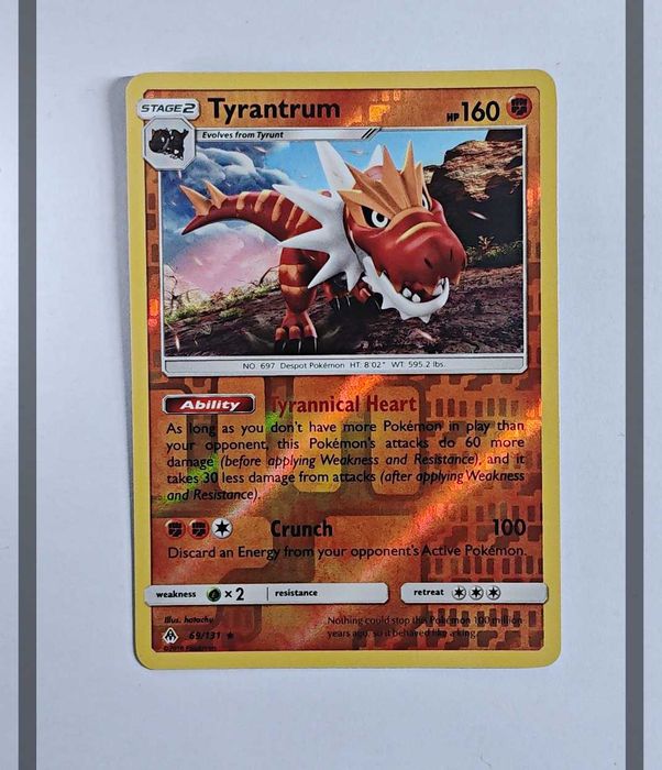 Tyrantrum 69/131 FLI Reverse Holo Pokemon ENG-NM