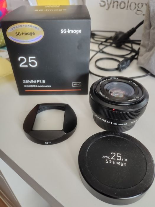 Objetiva sgimage 25mm f1.8 AF para fuji