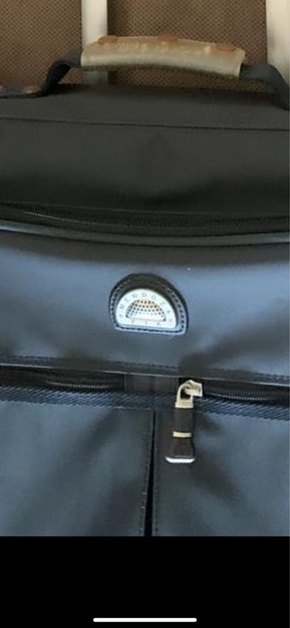 Чемодан вещевой, экокожа.