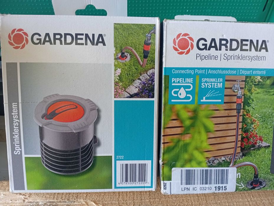 Gardena, um sistema 2722 e dois 8262